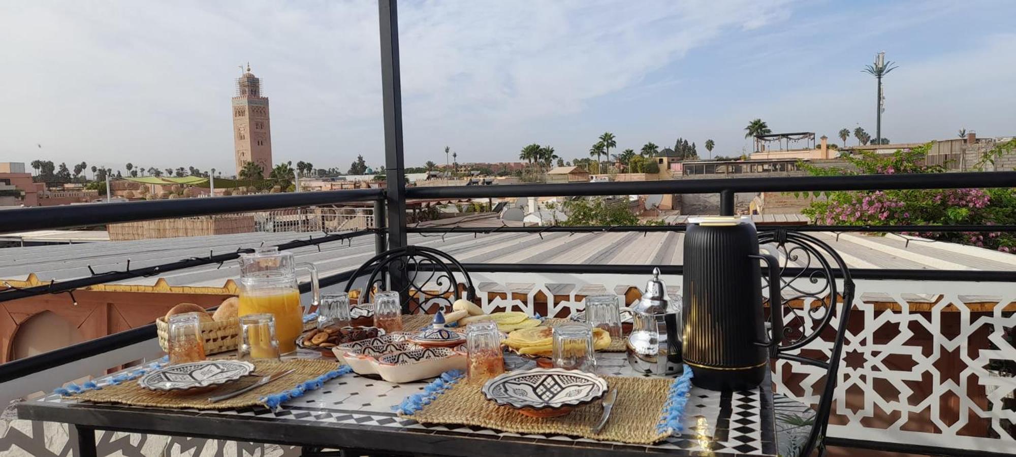 Riad & Spa Sous Le Soleil Chez Jerome Et Pamela Ch Zen Μαρακές Εξωτερικό φωτογραφία